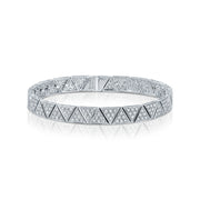 WIDE PAVE DIAMOND CLEO BRACELET