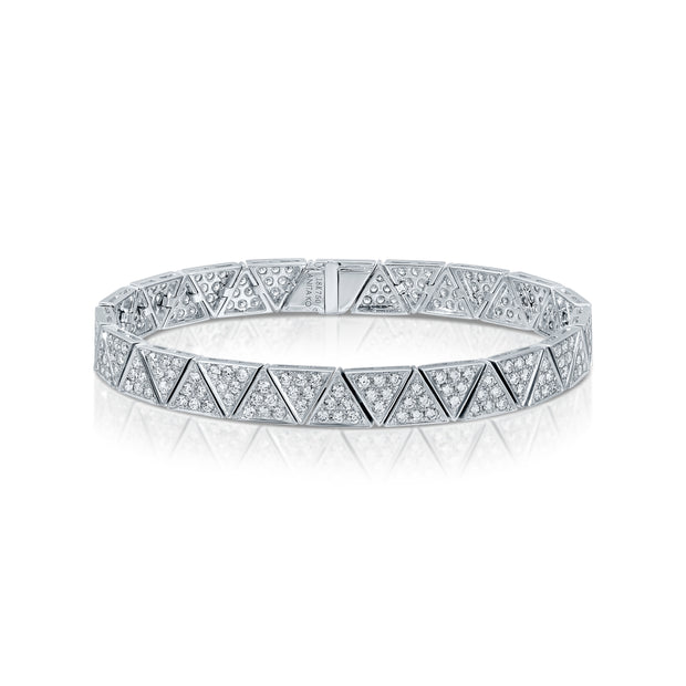 WIDE PAVE DIAMOND CLEO BRACELET