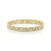 WIDE PAVE DIAMOND CLEO BRACELET