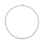 LARGE GRADUATED DIAMOND HEPBURN CHOKER