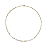 LARGE GRADUATED DIAMOND HEPBURN CHOKER