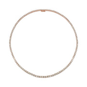 GRADUATED DIAMOND HEPBURN CHOKER