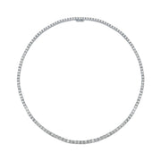 GRADUATED DIAMOND HEPBURN CHOKER