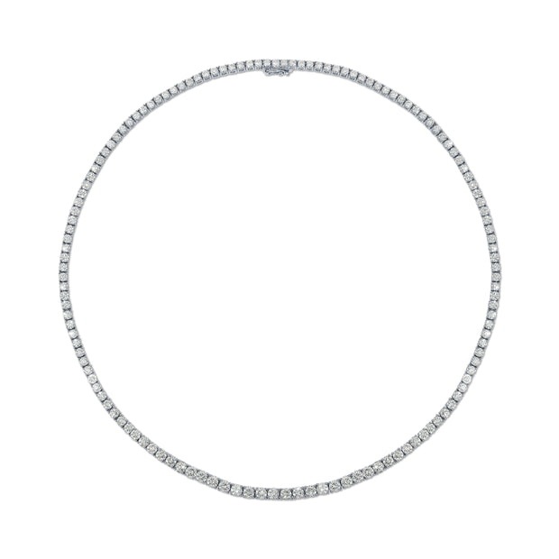 GRADUATED DIAMOND HEPBURN CHOKER