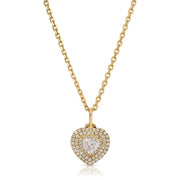 HEART SHAPED DIAMOND LOULOU LOCKET