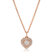 HEART SHAPED DIAMOND LOULOU LOCKET