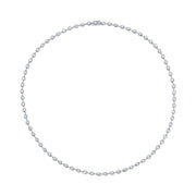RAINDROP PEAR BEZELED DIAMOND CHOKER