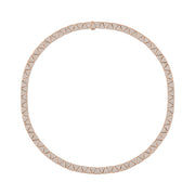 WIDE PAVE DIAMOND CLEO CHOKER