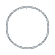 WIDE PAVE DIAMOND CLEO CHOKER