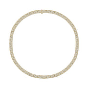 WIDE PAVE DIAMOND CLEO CHOKER