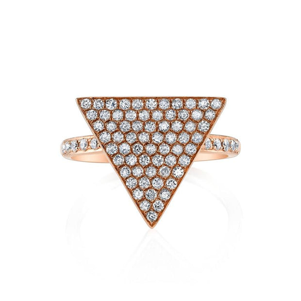 DIAMOND TRIANGLE RING