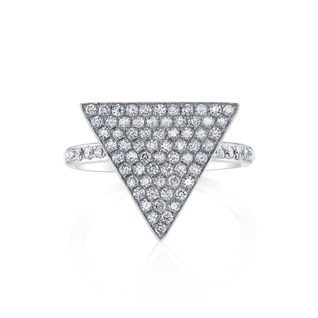 DIAMOND TRIANGLE RING