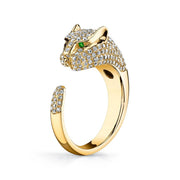 DIAMOND PANTHER RING