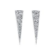 SMALL DIAMOND DAGGER EARRINGS