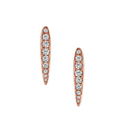 SMALL DIAMOND SPEAR EARRINGS