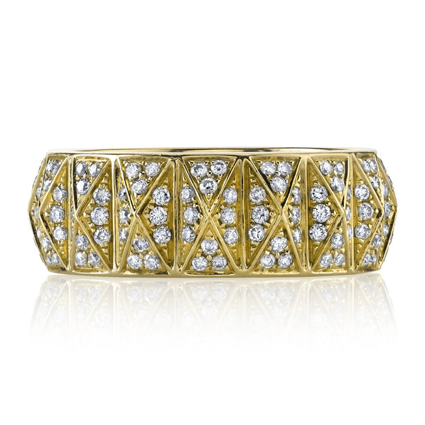 LARGE DIAMOND SPIKE RING