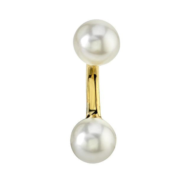 PEARL ORBIT EARRING