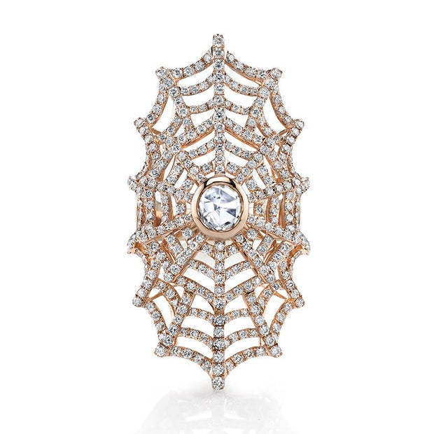 SPIDER WEB RING