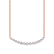 CRESCENT DIAMOND NECKLACE