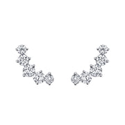 ARC DIAMOND STUDS