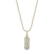 DIAMOND PILL NECKLACE