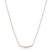 DELILAH CRESCENT DIAMOND NECKLACE