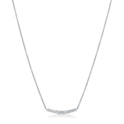 DELILAH CRESCENT DIAMOND NECKLACE