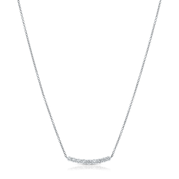 DELILAH CRESCENT DIAMOND NECKLACE