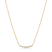 DELILAH CRESCENT DIAMOND NECKLACE