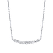 DELILAH CRESCENT DIAMOND NECKLACE