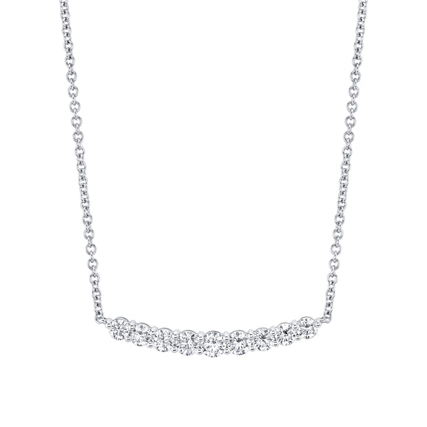 DELILAH CRESCENT DIAMOND NECKLACE