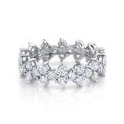 DIAMOND TRIANGLE ETERNITY BAND