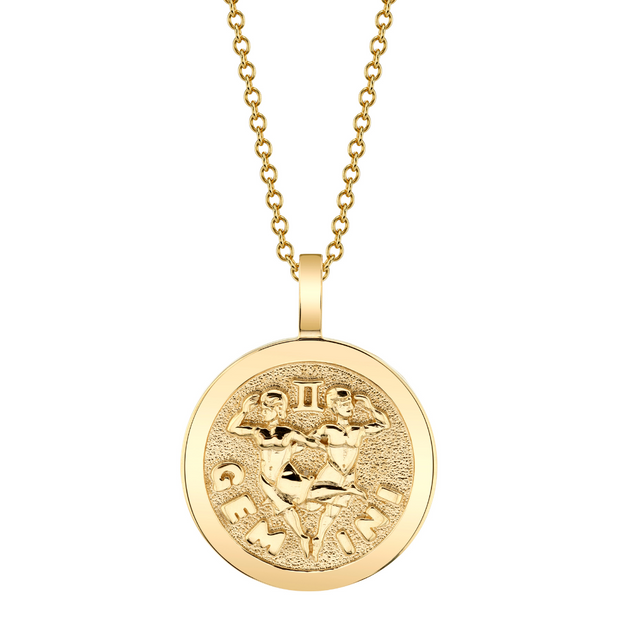 CLASSIC ZODIAC COIN PENDANT