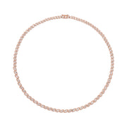 GRADUATED BEZEL MARQUISE DIAMOND CHOKER