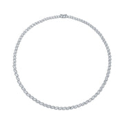 GRADUATED BEZEL MARQUISE DIAMOND CHOKER