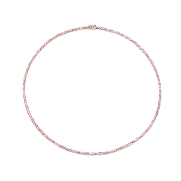 PINK SAPPHIRE HEPBURN CHOKER