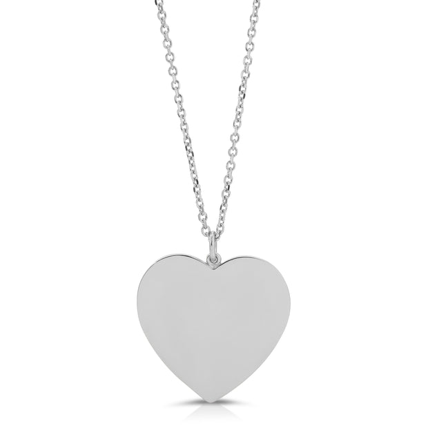 PLAIN HEART PENDANT
