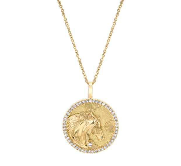 LUCKY DIAMOND HORSE TALISMAN