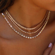 BAGUETTE DIAMOND CHOKER