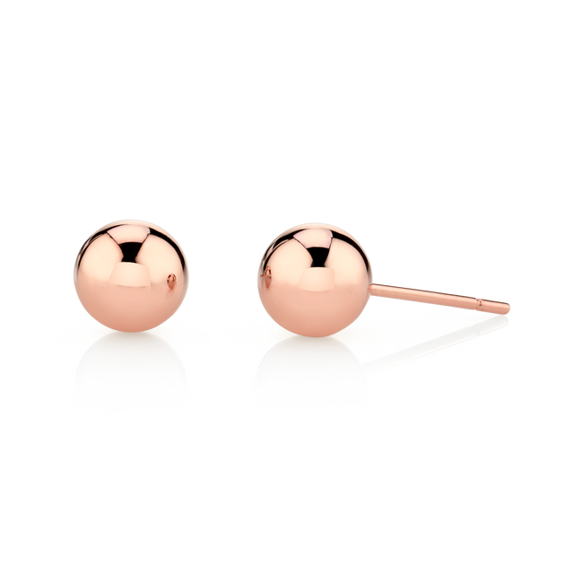 anita ko LARGE BALL STUD EARRINGS
