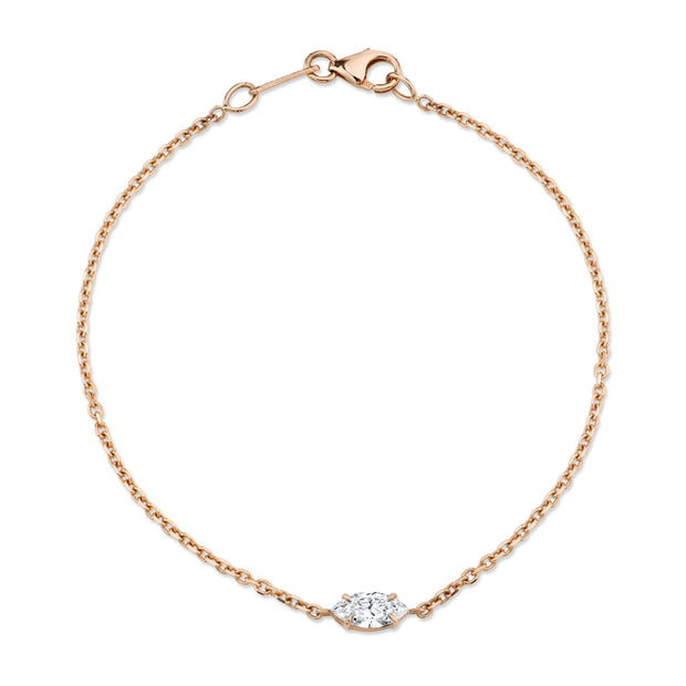 MARQUISE DIAMOND CHAIN BRACELET