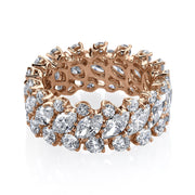 MARQUISE AND DIAMOND BAND