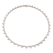 LARGE DIAMOND TRIANGLE ETERNITY CHOKER