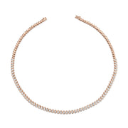 OVAL DIAMOND BEZEL CHOKER