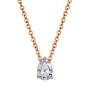 PEAR SHAPED DIAMOND PENDANT .31CT
