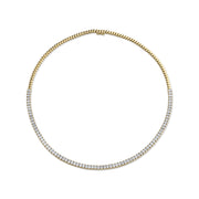 OVAL DIAMOND CHOKER