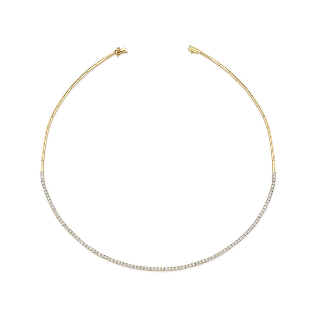 DIAMOND LINK HEPBURN CHOKER