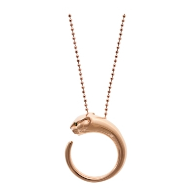 PANTHER CIRCLE NECKLACE