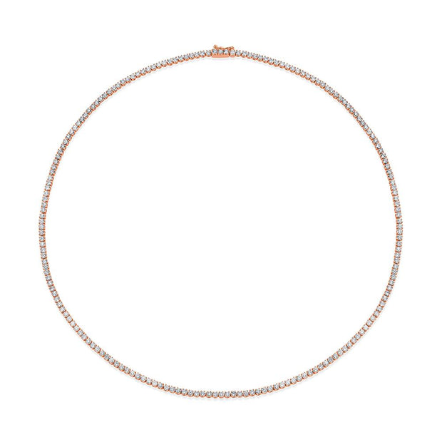 DIAMOND HEPBURN CHOKER 16"