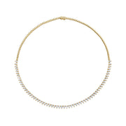 PEAR DIAMOND CHOKER